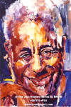 Dizzy Gilespie painting by Bruni