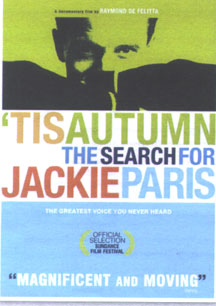 Jackie Paris - 'Tis Autumn: The Search For Jackie Paris